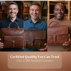 Austin - Leather Weekender Travel Bag