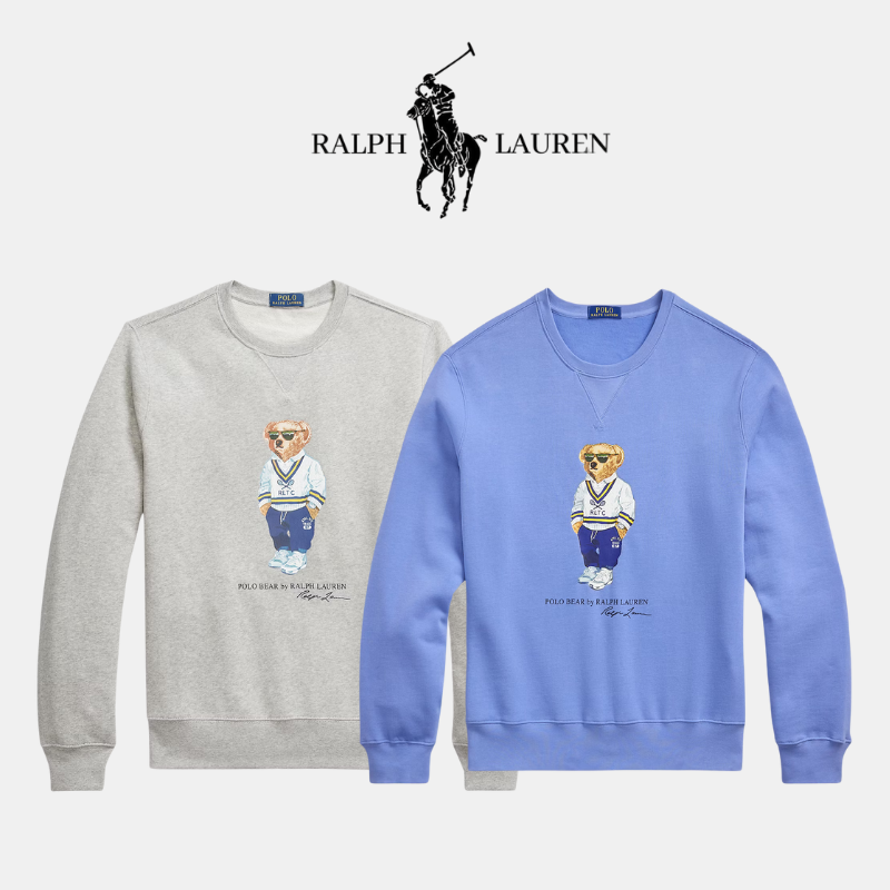 Classic R&L Fleece Sweatshirt with Front Print