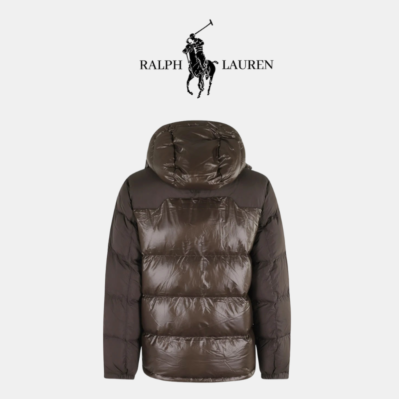 RL Axton Gloss Padded Bomber Jacket