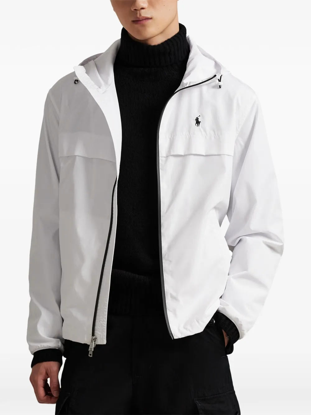 Glenwood windbreaker jacket with hood – Adjustable fit Waterproof.