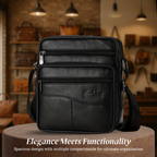 Carter - Leather Multifunctional Shoulder Bag for Men