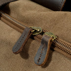 David - Mens Canvas Leather Duffle Bags
