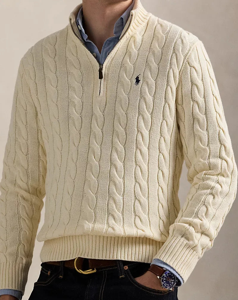 Polo RL Quarter Zip Sweater