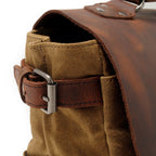 Alexander - Vintage-Style Canvas Crossbody Messenger Bag