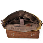 Alexander - Vintage-Style Canvas Crossbody Messenger Bag