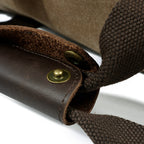 David - Mens Canvas Leather Duffle Bags