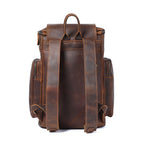 Charles - Men’s Leather Laptop Backpack