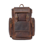 Charles - Men’s Leather Laptop Backpack