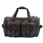 David - Mens Canvas Leather Duffle Bags