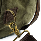 David - Mens Canvas Leather Duffle Bags