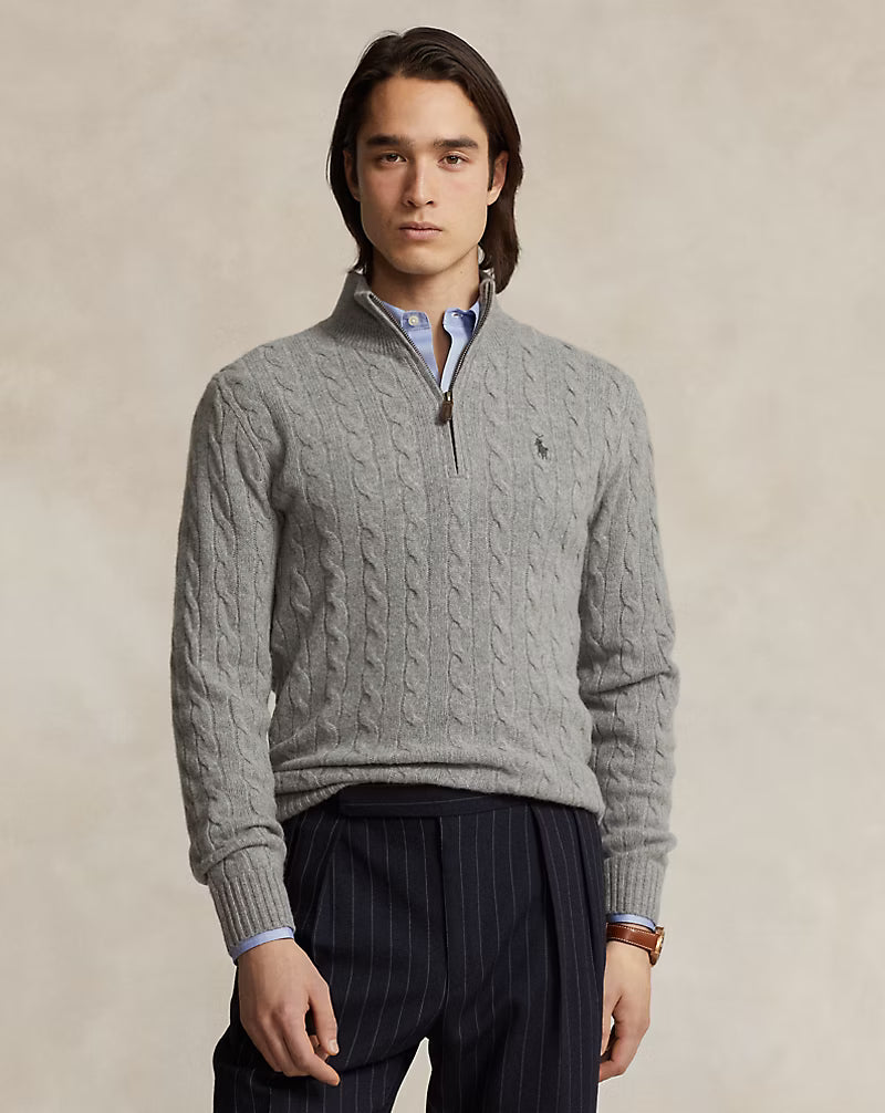 Polo RL Quarter Zip Sweater