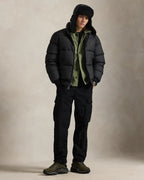 Water-Repellent Ripstop Down Jacket with R&L Detail