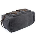 David - Mens Canvas Leather Duffle Bags